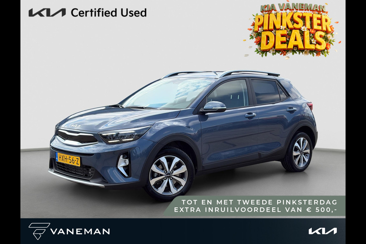 Kia Stonic 1.0 T-GDi MHEV DynamicPlusLine Stoel- en stuurverwarming | Cruise | Navi | Privacy Glass | Camera |