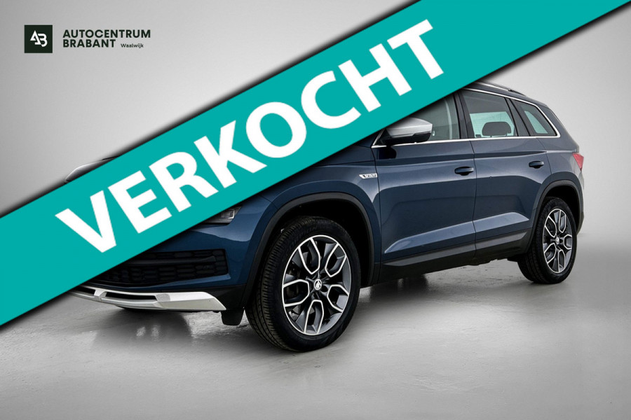 Škoda Kodiaq 2.0 TSI 4x4 Style Business SCOUT | VOL! | 360 CAM| Carplay | MEM SEATS | TrekH | StoelverW | Goed onderH | ETC