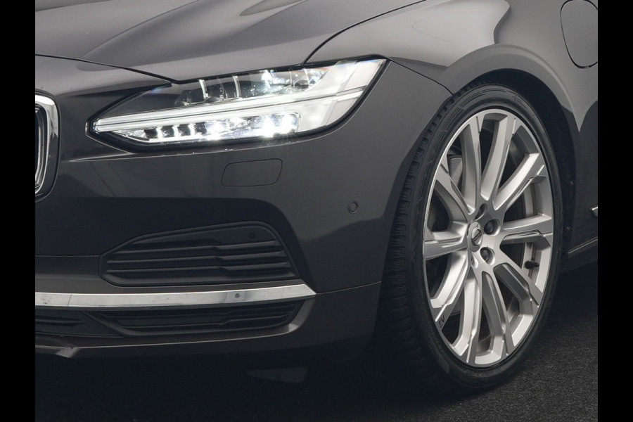 Volvo V90 T6 AWD Inscription PHEV 340pk Dealer O.H. | Trekhaak Af Fabriek | Panodak | Head Up | Adaptive Cruise | 360 Camera | Harman / Kardon | Lederen Sportstoelen Memory & Verwarmd | Keyless | Stuur Verwarmd | Blis | Apple Carplay | DAB | Plug In Hybrid |