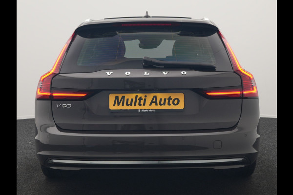 Volvo V90 T6 AWD Inscription PHEV 340pk Dealer O.H. | Trekhaak Af Fabriek | Panodak | Head Up | Adaptive Cruise | 360 Camera | Harman / Kardon | Lederen Sportstoelen Memory & Verwarmd | Keyless | Stuur Verwarmd | Blis | Apple Carplay | DAB | Plug In Hybrid |