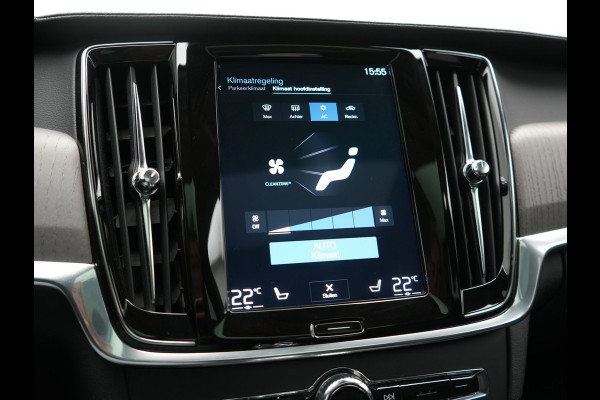 Volvo V90 T6 AWD Inscription PHEV 340pk Dealer O.H. | Trekhaak Af Fabriek | Panodak | Head Up | Adaptive Cruise | 360 Camera | Harman / Kardon | Lederen Sportstoelen Memory & Verwarmd | Keyless | Stuur Verwarmd | Blis | Apple Carplay | DAB | Plug In Hybrid |
