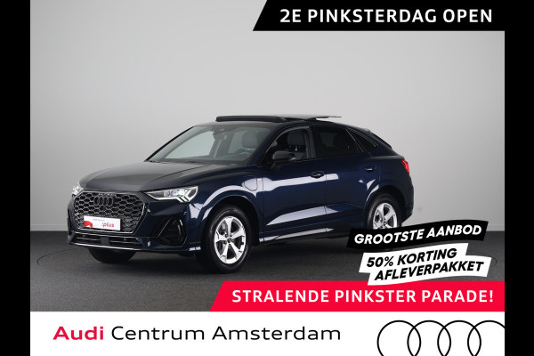 Audi Q3 Sportback 45 TFSI e S Edition 245 pk S-tronic | Navigatie | Panoramadak | Parkeersensoren | Adaptieve cruise control | S-Line