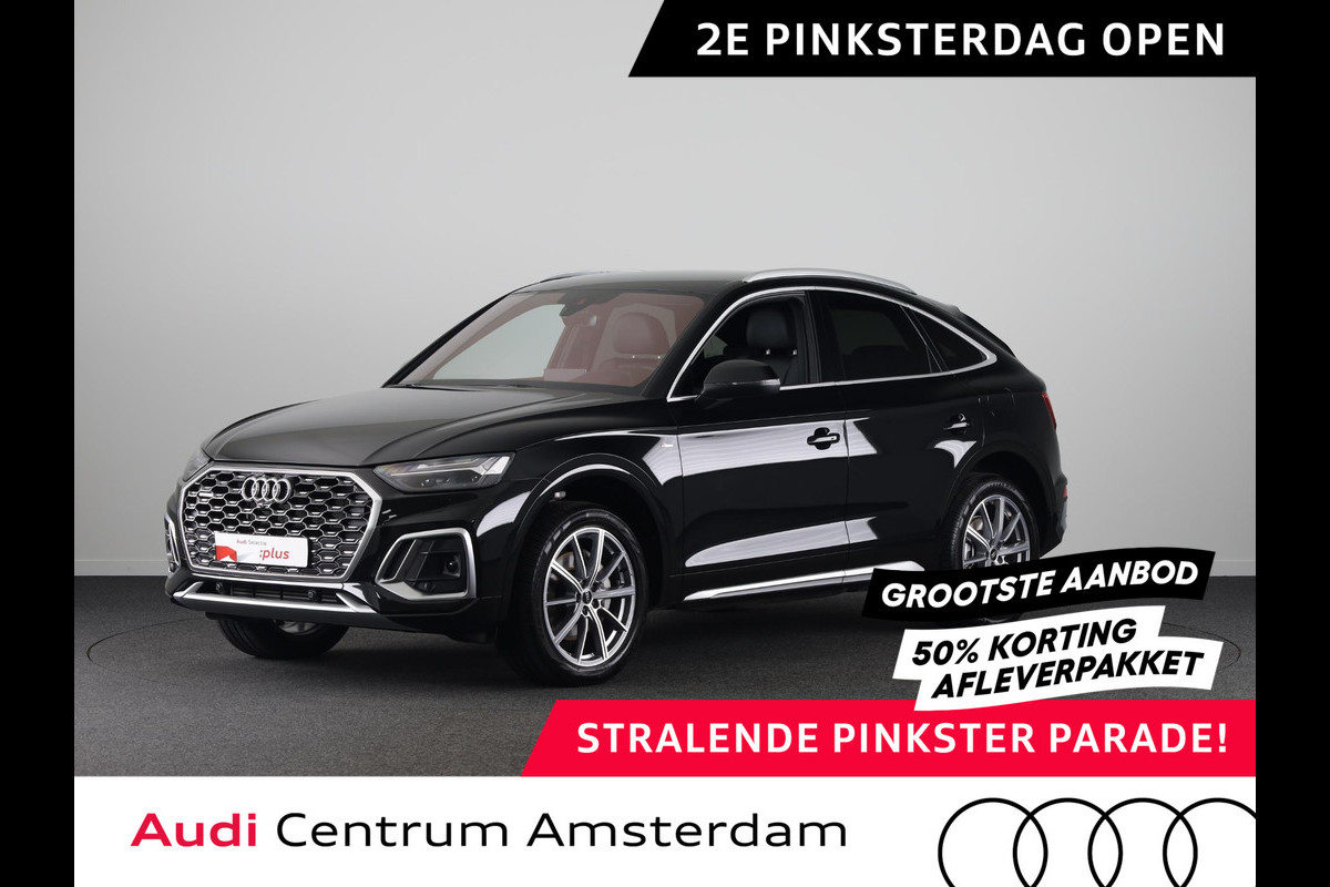 Audi Q5 Sportback 50 TFSI e S edition 299pk | Navigatie | Adaptieve cruise controle | Trekhaak | 20 inch Audi Sport velgen | Parkeercamera