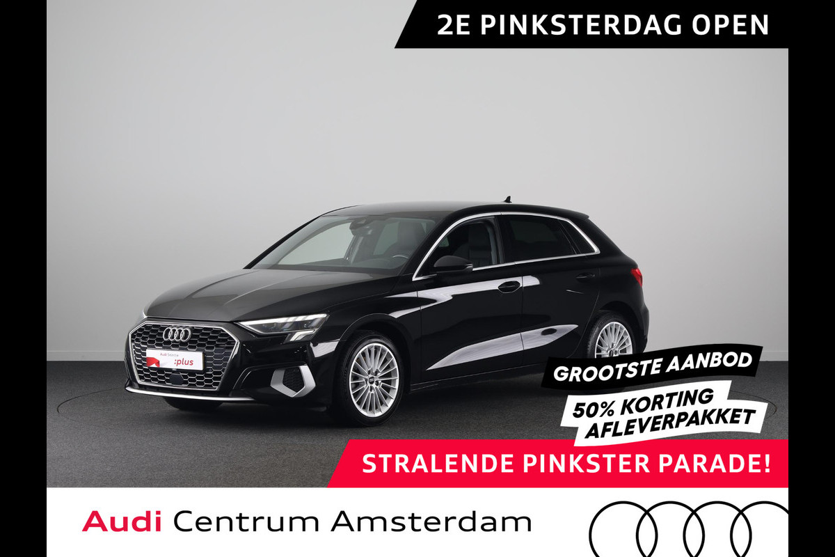 Audi A3 Sportback 30 TFSI Advanced edition 110 pk | Navigatie | Parkeersensoren achter | Cruise control | LED koplampen | Apple Carplay/Android Auto |