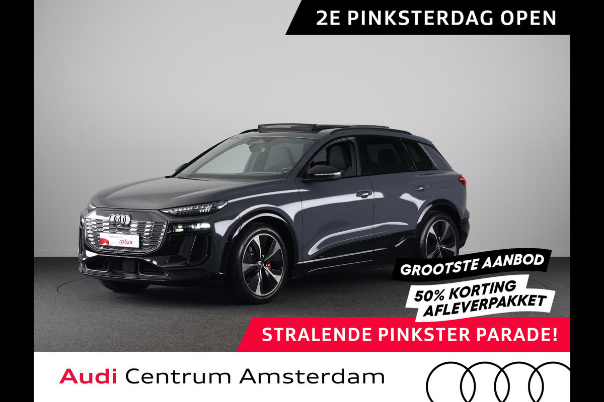 Audi SQ6 e-tron quattro 100 kWh 490pk | Panoramadak | B&O Audio | Electrisch verstelbare voorstoelen + geheugen bestuurderstoel | MMI Experience Pro