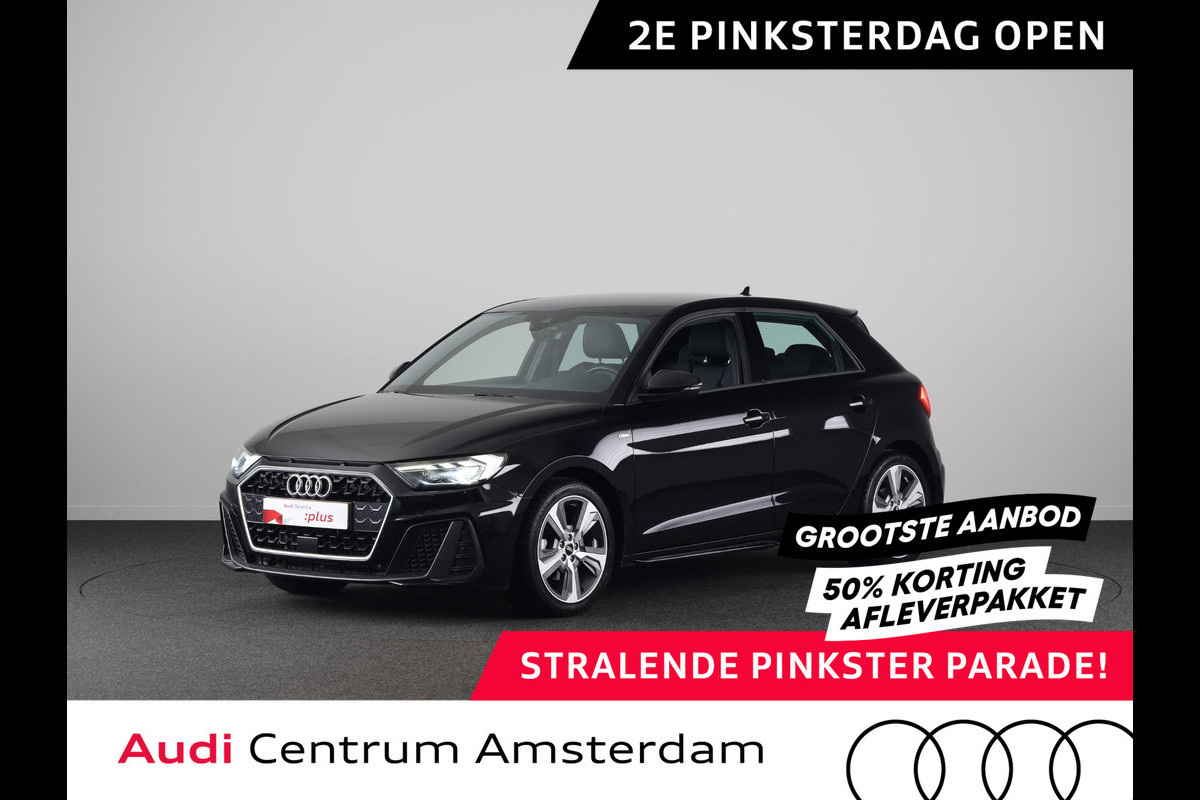 Audi A1 Sportback 30 TFSI S edition 110PK | Navigatie | 17 inch Lichtmetalen velgen | Climatronic | Led verlichting | Parkeersensoren voor en achter | S-line interieur