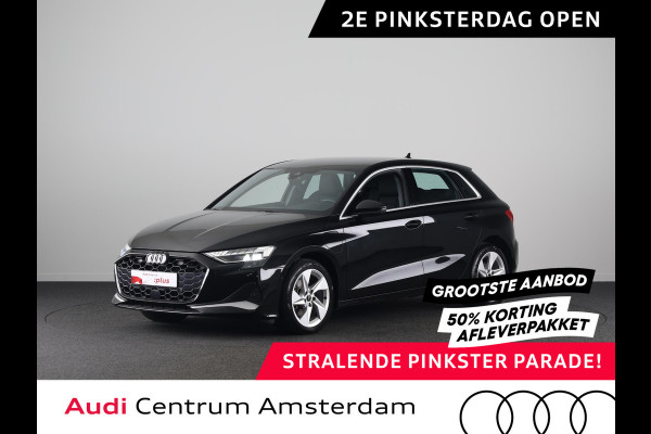 Audi A3 Sportback 40 TFSI e Advanced edition 204 pk S-tronic | Privé lease vanaf 655,- per maand | Verlengde garantie | Navigatie | Parkeersensoren (Park assist) | Achteruitrijcamera | Adaptieve cruise control | Stoelverwarming |