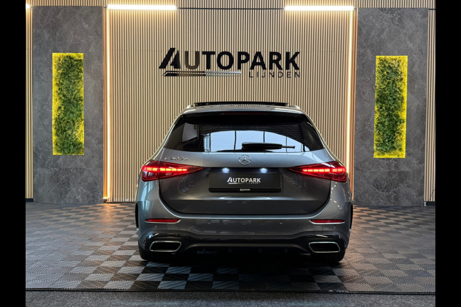 Mercedes-Benz C-Klasse Estate 300 e AMG LINE |PANO|360CAM|KEYLESS|CARPLAY|GARANTIE|SFEERVERLICHTING|DEALER ONDERHOUDEN|VOL!