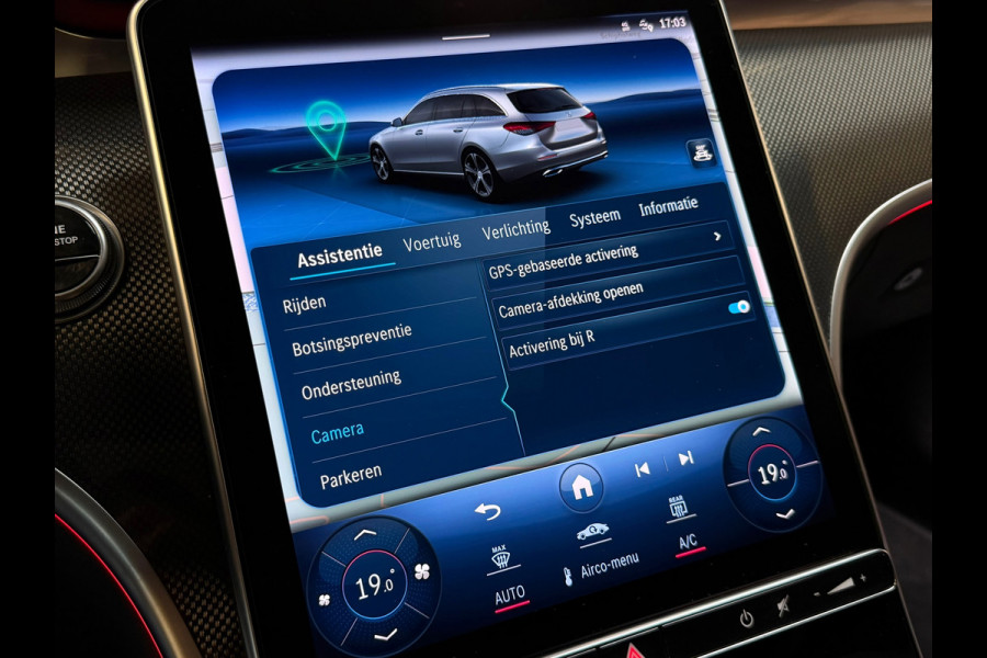 Mercedes-Benz C-Klasse Estate 300 e AMG LINE |PANO|360CAM|KEYLESS|CARPLAY|GARANTIE|SFEERVERLICHTING|DEALER ONDERHOUDEN|VOL!