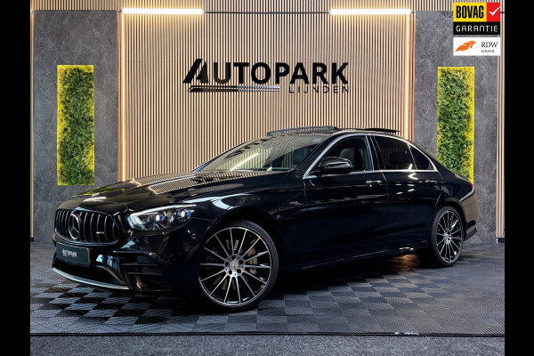 Mercedes-Benz E-Klasse AMG 53 4MATIC+ BTW|PANO|BURMESTER|MASSAGE|SOFTCLOSE|HuD|MEMORY|KEYLESS|DEALER ONDERHOUDEN|BOMVOL!
