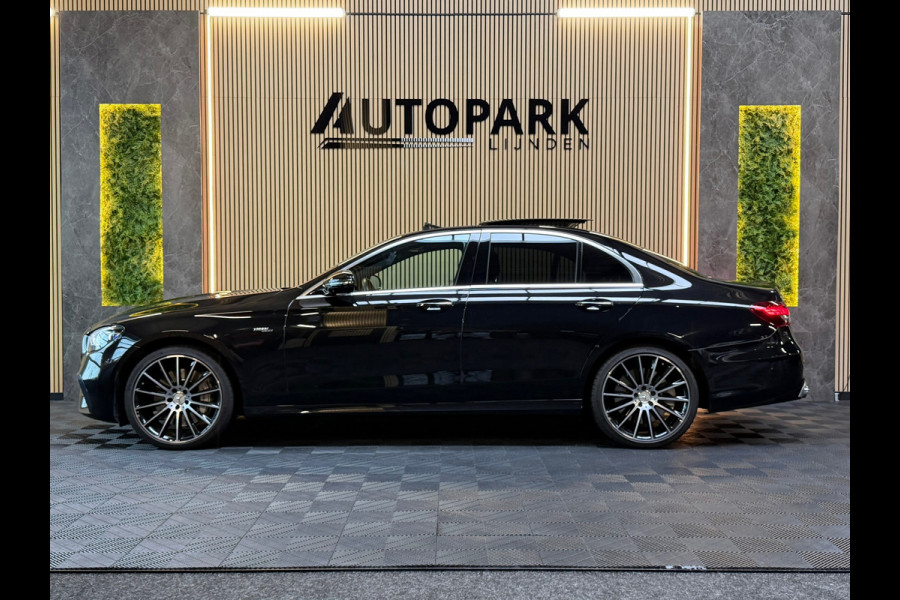 Mercedes-Benz E-Klasse AMG 53 4MATIC+ BTW|PANO|BURMESTER|MASSAGE|SOFTCLOSE|HuD|MEMORY|KEYLESS|DEALER ONDERHOUDEN|BOMVOL!