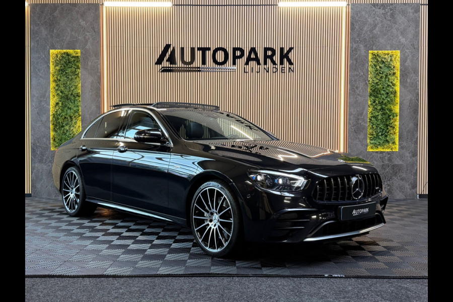 Mercedes-Benz E-Klasse AMG 53 4MATIC+ BTW|PANO|BURMESTER|MASSAGE|SOFTCLOSE|HuD|MEMORY|KEYLESS|DEALER ONDERHOUDEN|BOMVOL!