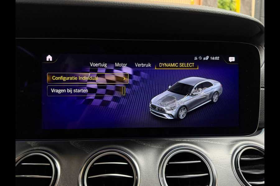 Mercedes-Benz E-Klasse AMG 53 4MATIC+ BTW|PANO|BURMESTER|MASSAGE|SOFTCLOSE|HuD|MEMORY|KEYLESS|DEALER ONDERHOUDEN|BOMVOL!