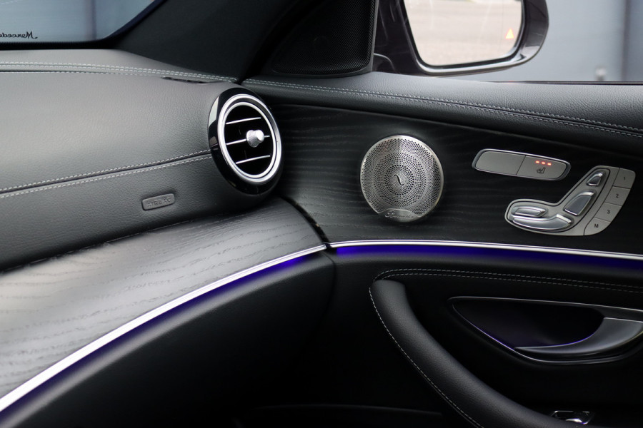 Mercedes-Benz E-Klasse 450 4MATIC Premium+ AMG Line | Luchtvering | Distronic+ | Burmester | Soft-Close | Memory | Trekhaak | HUD | Augmented Reality | Panoramadak | Keyless Go |