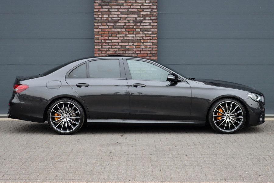Mercedes-Benz E-Klasse 450 4MATIC Premium+ AMG Line | Luchtvering | Distronic+ | Burmester | Soft-Close | Memory | Trekhaak | HUD | Augmented Reality | Panoramadak | Keyless Go |