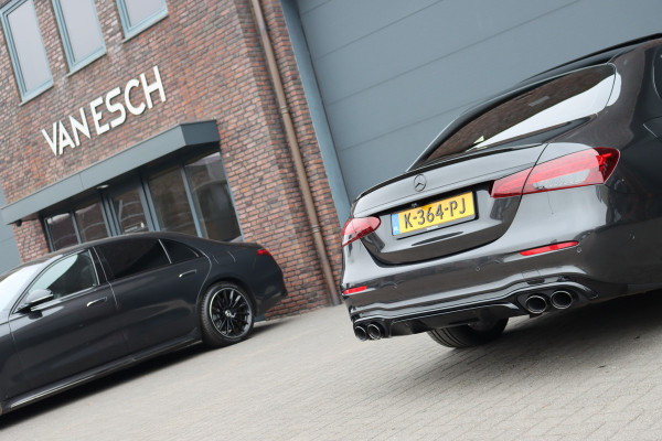 Mercedes-Benz E-Klasse 450 4MATIC Premium+ AMG Line | Luchtvering | Distronic+ | Burmester | Soft-Close | Memory | Trekhaak | HUD | Augmented Reality | Panoramadak | Keyless Go |