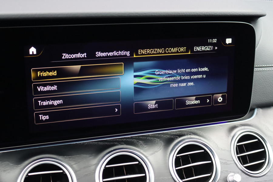 Mercedes-Benz E-Klasse 450 4MATIC Premium+ AMG Line | Luchtvering | Distronic+ | Burmester | Soft-Close | Memory | Trekhaak | HUD | Augmented Reality | Panoramadak | Keyless Go |