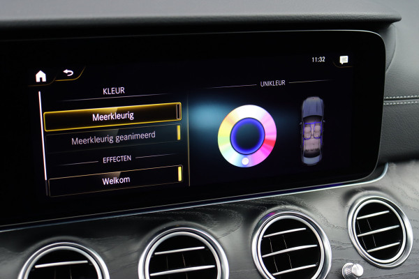 Mercedes-Benz E-Klasse 450 4MATIC Premium+ AMG Line | Luchtvering | Distronic+ | Burmester | Soft-Close | Memory | Trekhaak | HUD | Augmented Reality | Panoramadak | Keyless Go |