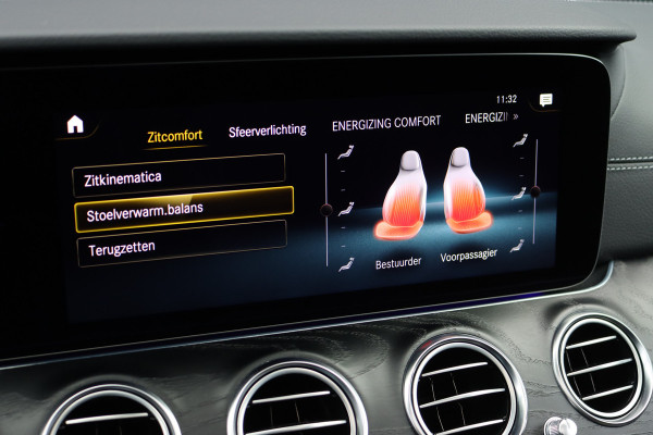 Mercedes-Benz E-Klasse 450 4MATIC Premium+ AMG Line | Luchtvering | Distronic+ | Burmester | Soft-Close | Memory | Trekhaak | HUD | Augmented Reality | Panoramadak | Keyless Go |
