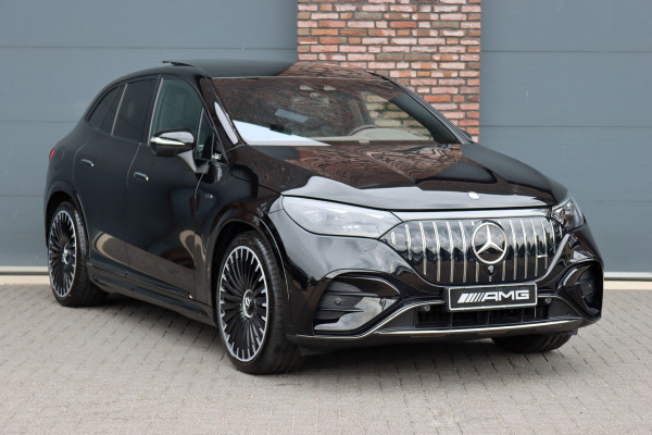 Mercedes-Benz EQE SUV AMG 43 4MATIC Premium+ 91 kWh | Keramisch | Achterasbesturing | Hypescreen | Luchtvering | Distronic+ | Stoelventilatie | Nappa Leder | Burmester | HUD | Verwarmd Stuurwiel |