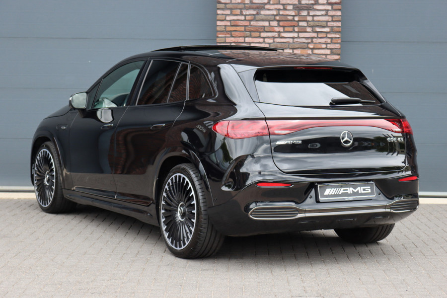 Mercedes-Benz EQE SUV AMG 43 4MATIC Premium+ 91 kWh | Keramisch | Achterasbesturing | Hypescreen | Luchtvering | Distronic+ | Stoelventilatie | Nappa Leder | Burmester | HUD | Verwarmd Stuurwiel |
