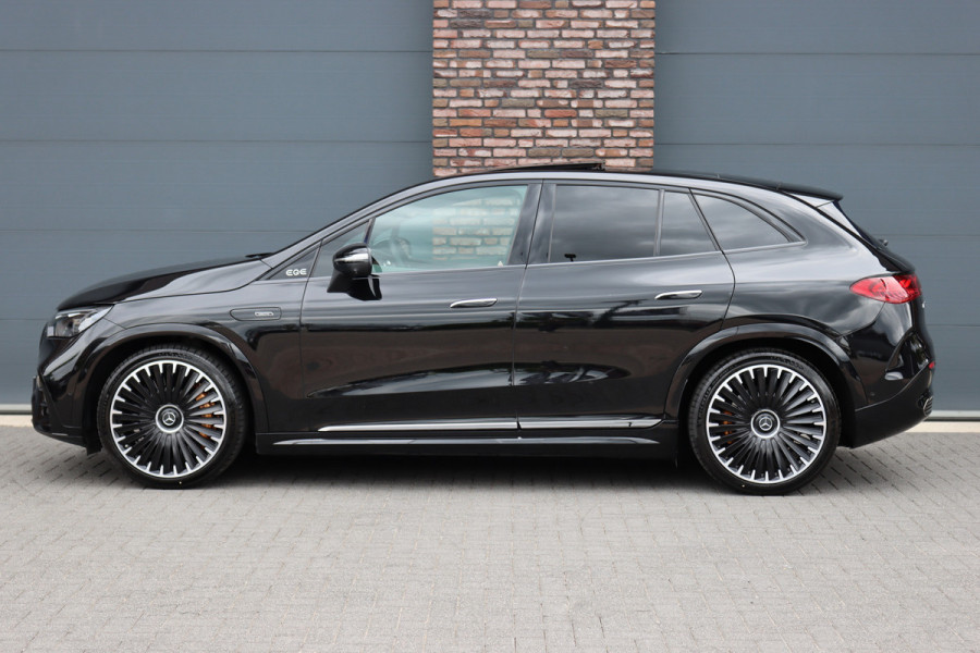 Mercedes-Benz EQE SUV AMG 43 4MATIC Premium+ 91 kWh | Keramisch | Achterasbesturing | Hypescreen | Luchtvering | Distronic+ | Stoelventilatie | Nappa Leder | Burmester | HUD | Verwarmd Stuurwiel |