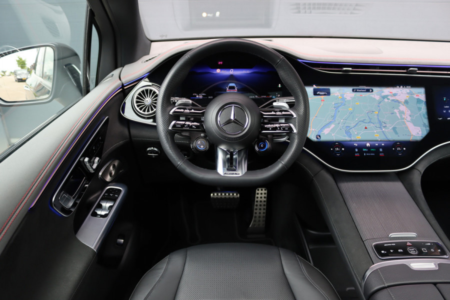 Mercedes-Benz EQE SUV AMG 43 4MATIC Premium+ 91 kWh | Keramisch | Achterasbesturing | Hypescreen | Luchtvering | Distronic+ | Stoelventilatie | Nappa Leder | Burmester | HUD | Verwarmd Stuurwiel |