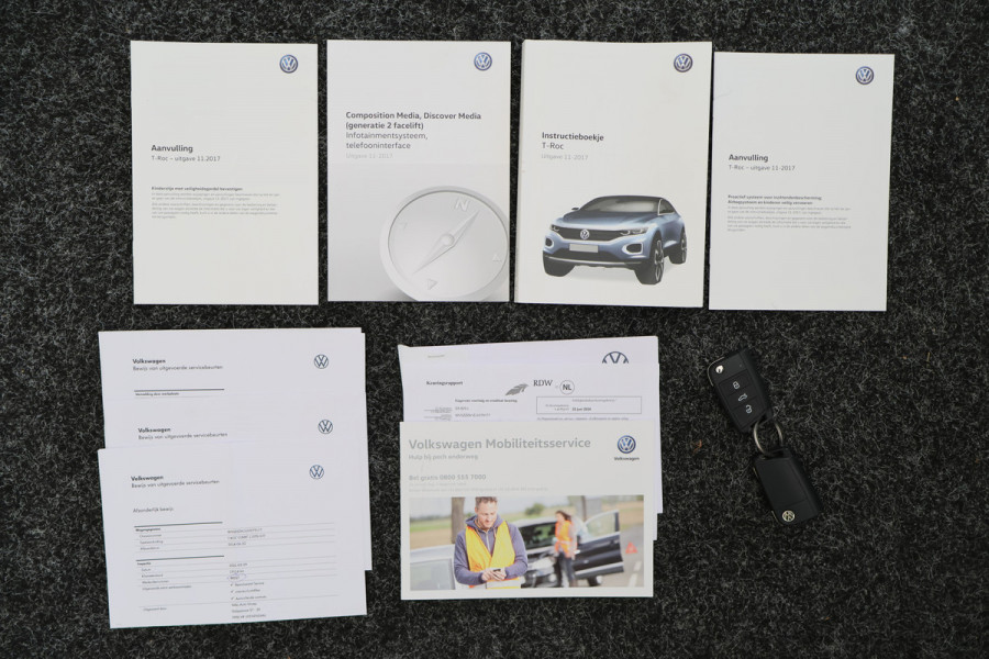 Volkswagen T-Roc 1.5 TSI DSG Style Eerste Eigenaar, ACC, Apple Carplay, Airco, Rijstrooksensor, DAB, PDC, 16''