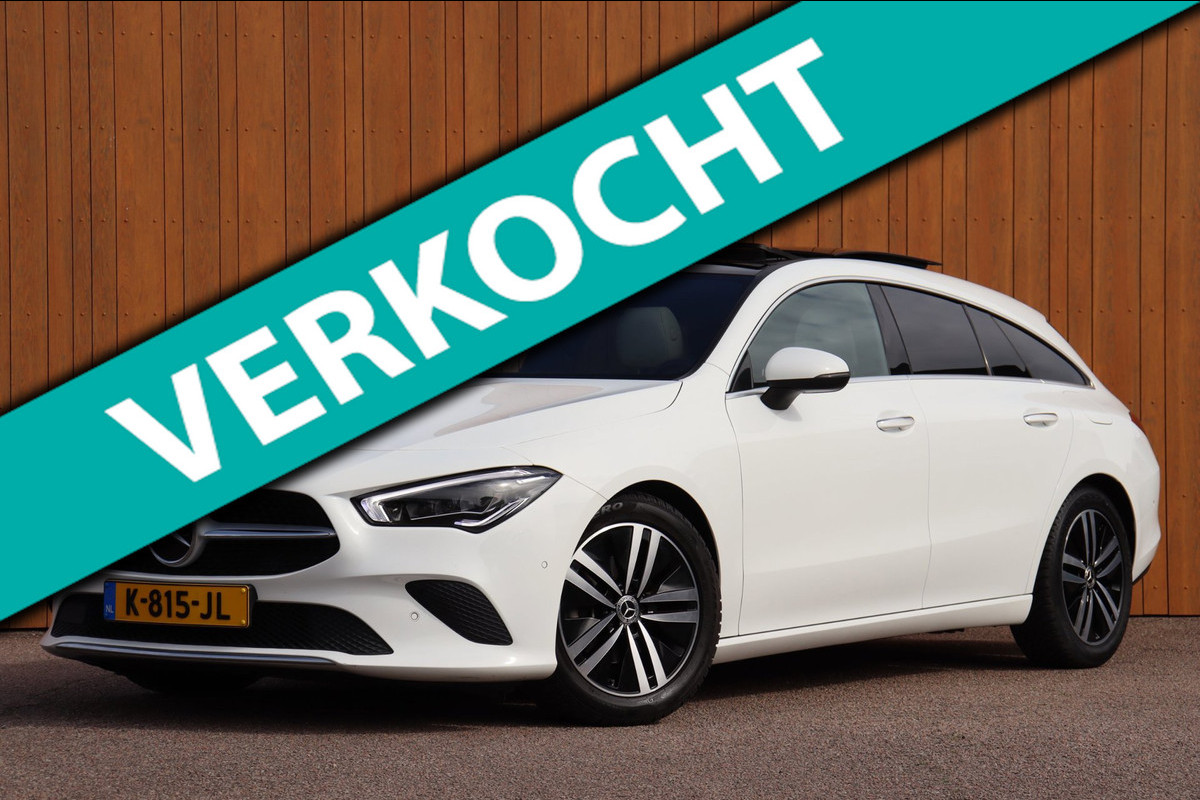 Mercedes-Benz CLA-Klasse Shooting Brake 180 Bus.Sol. Luxury org.NL leer+el.+mem+verw. el.klep schuifdak camera