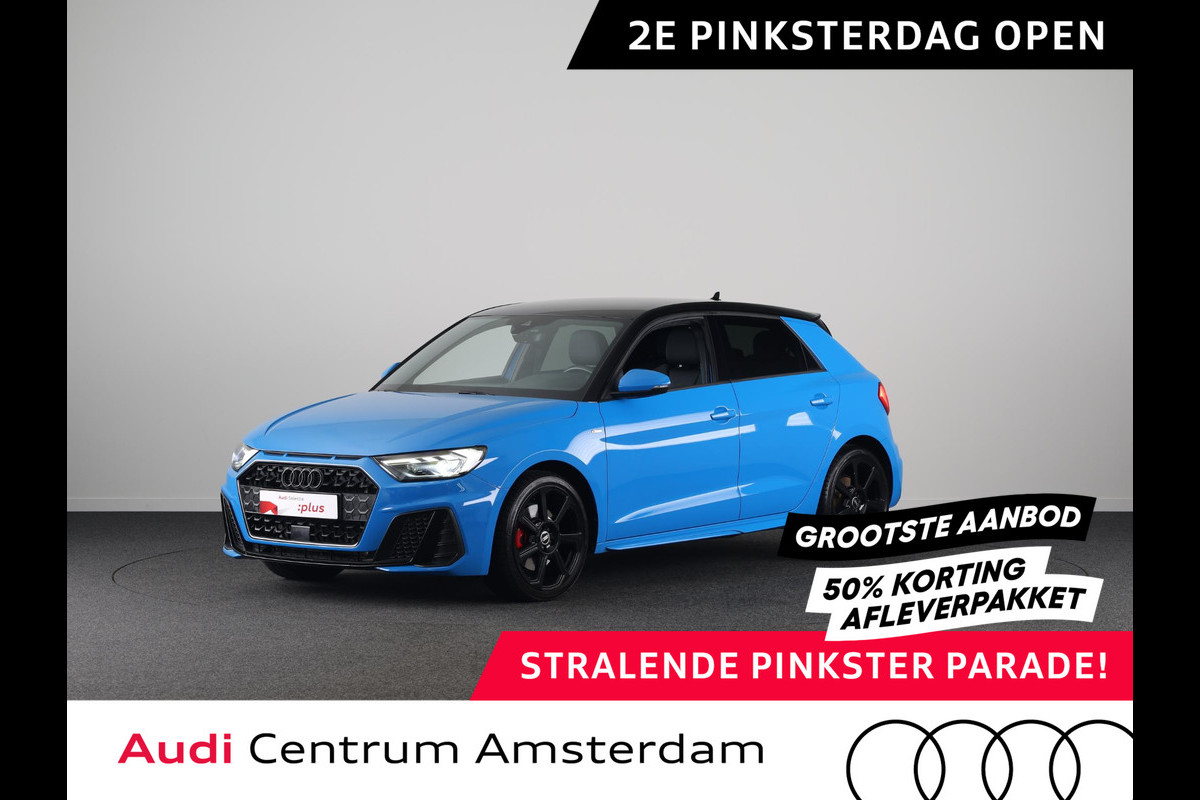Audi A1 Sportback 35 TFSI S edition 150pk | Navigatie via App | S-line interieur | Climatronic | Verwarmbare voorstoelen | 18 inch Lichtmetalen velgen