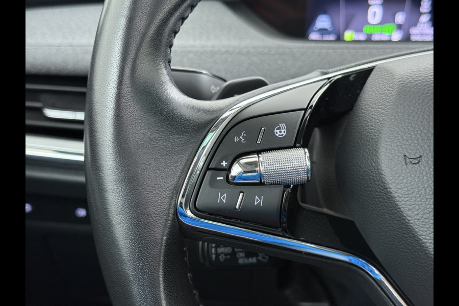 Škoda ENYAQ iV 80 SOH 90% Panoramadak 3-Zone Ecc Adap.Cruise Camera Navi Apple Carplay Android Auto Pdc Stoel+Stuurverwarming Lmv Led Privacy Glas Keyless advanced Dodehoek detectie File assistent Verkeersbord detectie 1e Eigenaar Dealeronderhouden Origineel Nederlandse Auto