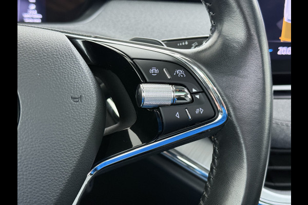 Škoda ENYAQ iV 80 SOH 90% Panoramadak 3-Zone Ecc Adap.Cruise Camera Navi Apple Carplay Android Auto Pdc Stoel+Stuurverwarming Lmv Led Privacy Glas Keyless advanced Dodehoek detectie File assistent Verkeersbord detectie 1e Eigenaar Dealeronderhouden Origineel Nederlandse Auto