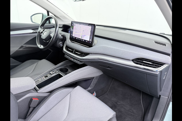 Škoda ENYAQ iV 80 SOH 90% Panoramadak 3-Zone Ecc Adap.Cruise Camera Navi Apple Carplay Android Auto Pdc Stoel+Stuurverwarming Lmv Led Privacy Glas Keyless advanced Dodehoek detectie File assistent Verkeersbord detectie 1e Eigenaar Dealeronderhouden Origineel Nederlandse Auto