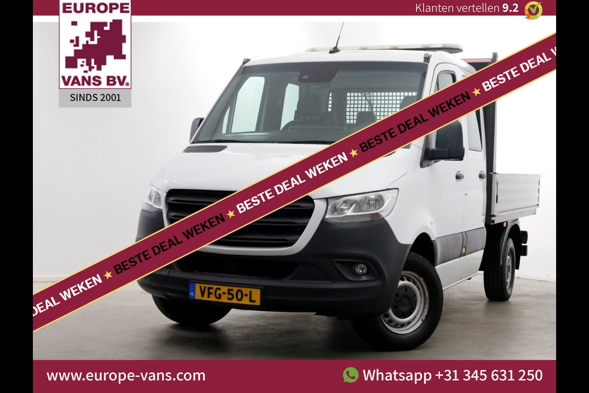 Mercedes-Benz Sprinter 314 CDI 143pk RWD 7G Automaat L2H1 D.C. Open Laadbak Trekhaak 2800kg 03-2020