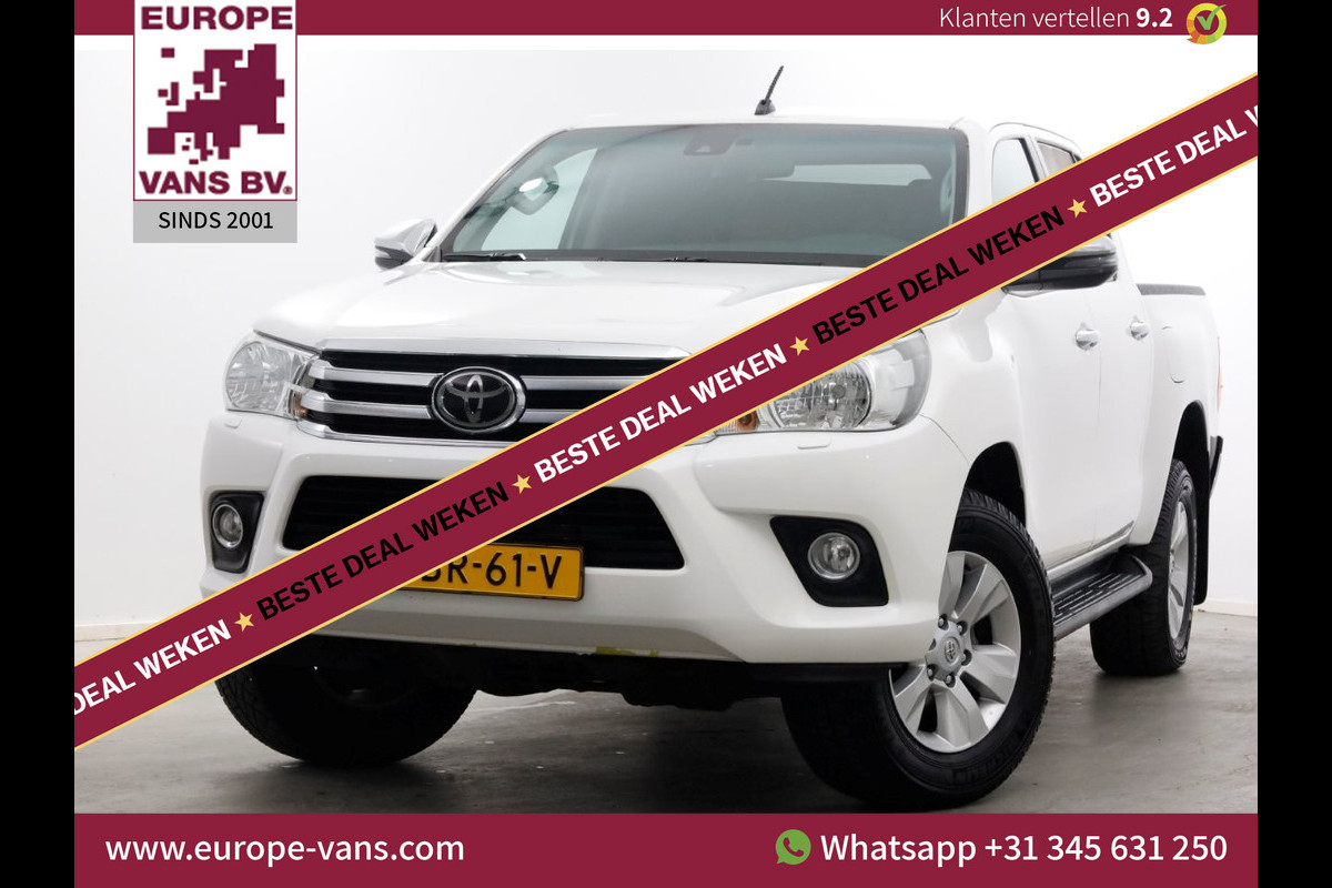 Toyota Hilux 2.4 D-4D-F 150pk E6 4WD 4x4 Double Cab Automaat 08-2019