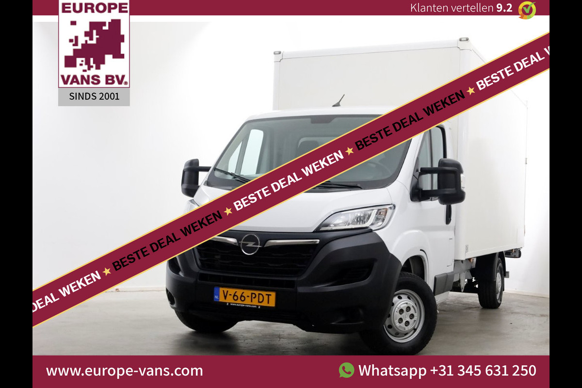 Opel Movano 2.2D 140pk Bakwagen met laadklep 1.060kg laadvermogen 08-2023
