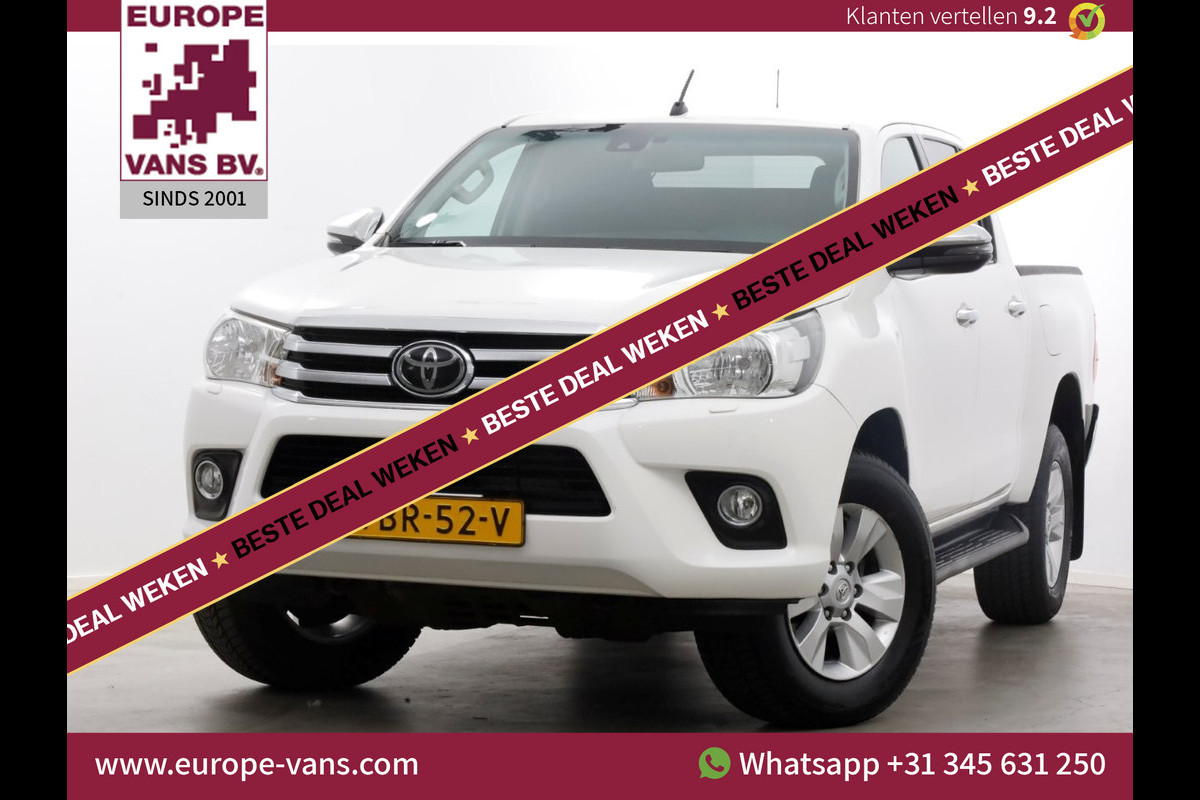 Toyota Hilux 2.4 D-4D-F 150pk E6 4WD 4x4 Double Cab Automaat 08-2019