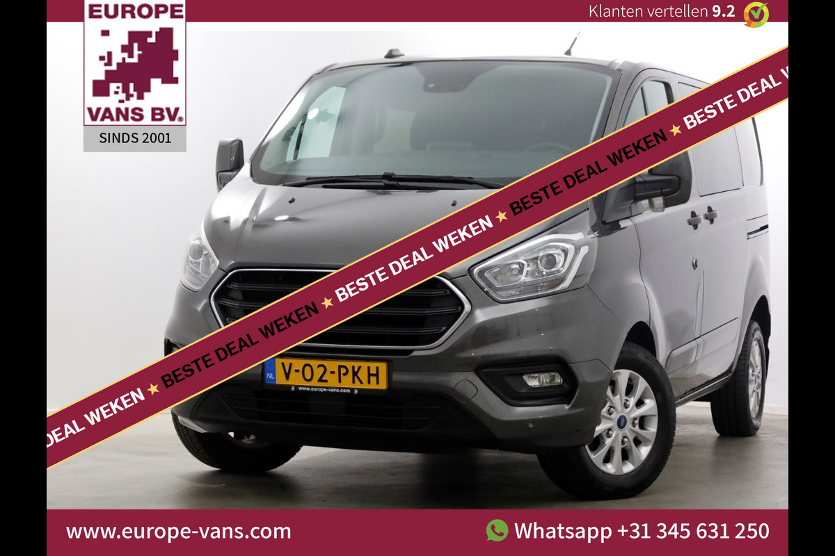 Ford Transit Custom 2.0 TDCI 130pk L1H1 D.C. Limited Airco/Navi/2x Schuifdeur 03-2021