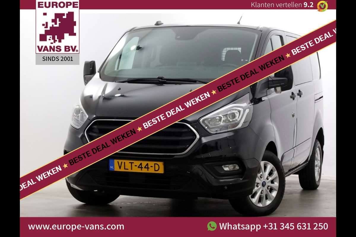 Ford Transit Custom 2.0 TDCI 130pk L1H1 Automaat D.C. Limited Airco/Navi/2x Schuifdeur 10-2021