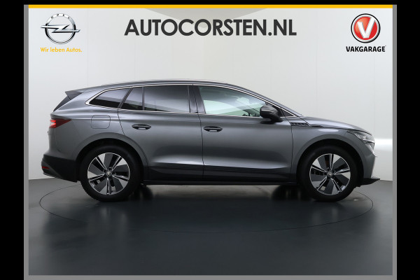 Škoda ENYAQ iV 60 Panoramadak Trekhaak Navi Ecc Camera Apple Carplay Android Auto Cruise Control SOH 89,6% Elek.Achterklep Stuurverwarming Bluetooth Led Keyless advanced 1.000KG Trekgewicht 1e Eigenaar Origineel Nederlandse Auto