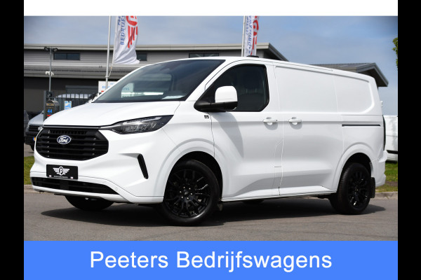 Ford Transit Custom 300 2.0 TDCI L1H1 Limited PB Edition Full Options! Adaptieve Cruise, Camera, Carplay, 170pk, 2 x Schuifdeur, Sensoren, Stoelverwarming, Automaat, Uniek!