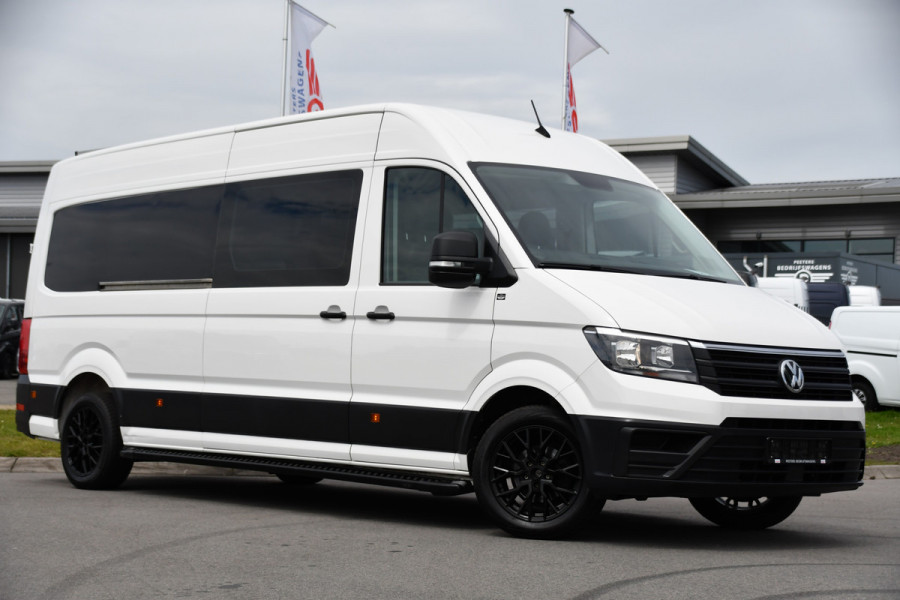 Volkswagen Crafter 35 2.0 TDI L4H3 DC PB Edition Cruise, Carplay, 177pk, Trekhaak, Multimedia, Airco, 5 Zits, Automaat, Uniek!