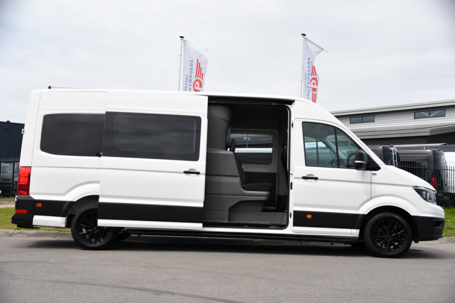 Volkswagen Crafter 35 2.0 TDI L4H3 DC PB Edition Cruise, Carplay, 177pk, Trekhaak, Multimedia, Airco, 5 Zits, Automaat, Uniek!