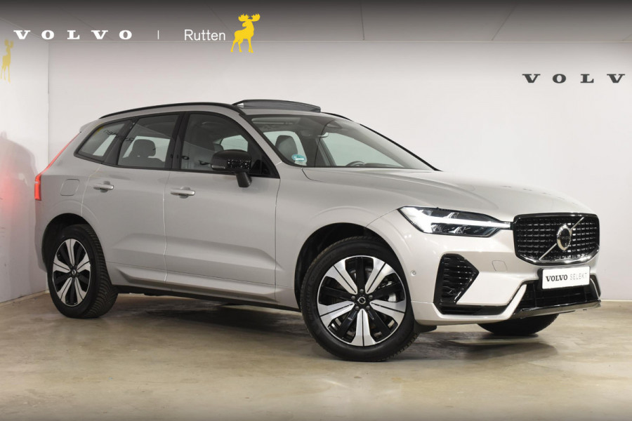 Volvo XC60 T6 350PK Automaat Plug-in Hybrid AWD Plus Dark / Navigatie / 360 Camera / Adaptieve Cruise Control / Stuur & Stoelverwarming / Stoelverwarming achter / Elektr. Achterklep / Schuifdak / Trekhaak