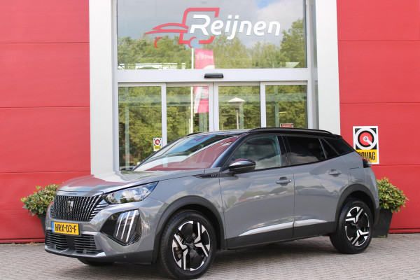 Peugeot 2008 1.2 Hybrid 145PK AUTOMAAT GT PACK | ELEKTRISCH BEDIENBARE BESTUURDERSSTOEL | NAVIGATIE | FULL LED KOPLAMPEN | DRAADLOZE APPLE CARPLAY/ANDROID AUTO | ADAPTIVE CRUISE CONTROL | CAMERA VOOR + ACHTER | CLIMATE CONTROL | LICHTMETALEN VELGEN 17" | KEYLESS ENTRY/START | DAB+ RADIO | ALCANTARA/LEDEREN BEKLEDING  | DODEHOEK DETECTIE | PARKEERSENSOREN VOOR + ACHTER | STOEL VERWARMING | DRAADLOZE TELEFOONLADER |