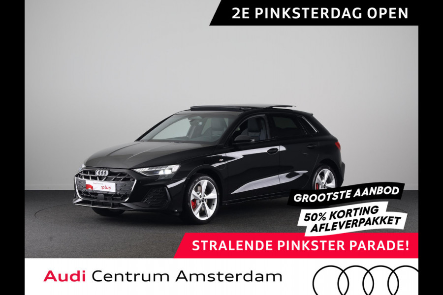 Audi A3 Sportback 45 TFSI e S edition Competition 245pk | Panoramadak | Sonos 3D | Ambient light | Parkeercamere | Adaptieve cruise controle