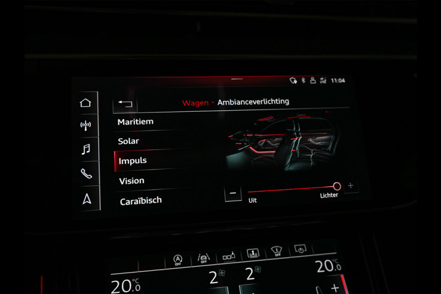 Audi A8 55 TFSI quattro Pro Line Plus 55 TFSI QUATTRO PRO LINE PLUS | LUCHTVERING | STANDKACHEL | VIRTUAL COCKPIT | LUCHTVERING | ADAPTIVE CRUISE | STOELVERWARMING EN -VENTILATIE | MASSAGE | 360 CAMERA | PANORAMADAK | LED | STUURVERWARMING | HEAD-UP | AMBIANCE INTERIEUR | SOFT-CLOSE |