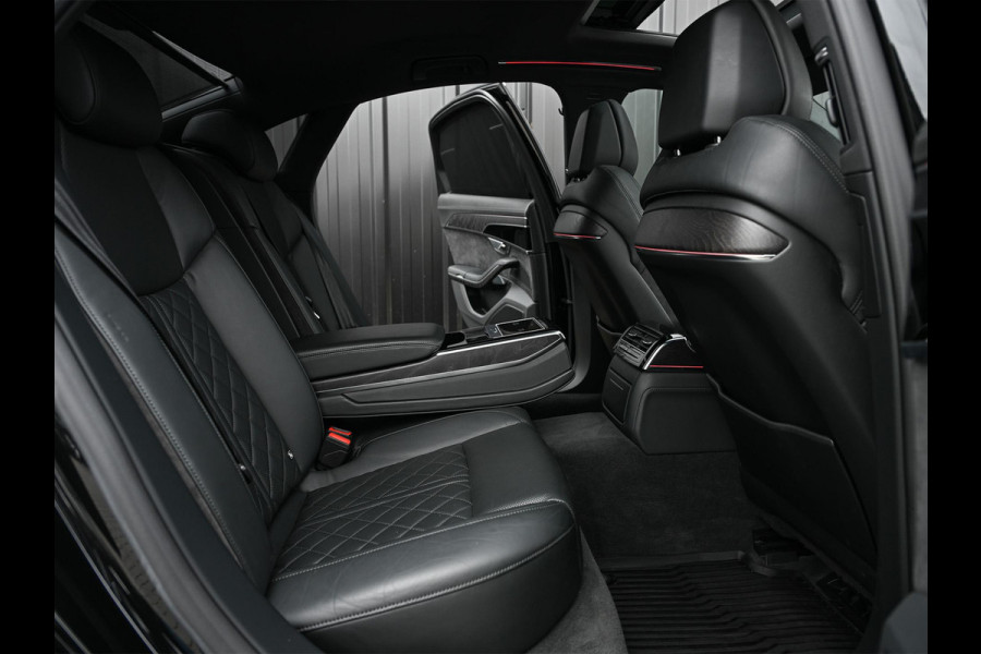 Audi A8 55 TFSI quattro Pro Line Plus 55 TFSI QUATTRO PRO LINE PLUS | LUCHTVERING | STANDKACHEL | VIRTUAL COCKPIT | LUCHTVERING | ADAPTIVE CRUISE | STOELVERWARMING EN -VENTILATIE | MASSAGE | 360 CAMERA | PANORAMADAK | LED | STUURVERWARMING | HEAD-UP | AMBIANCE INTERIEUR | SOFT-CLOSE |