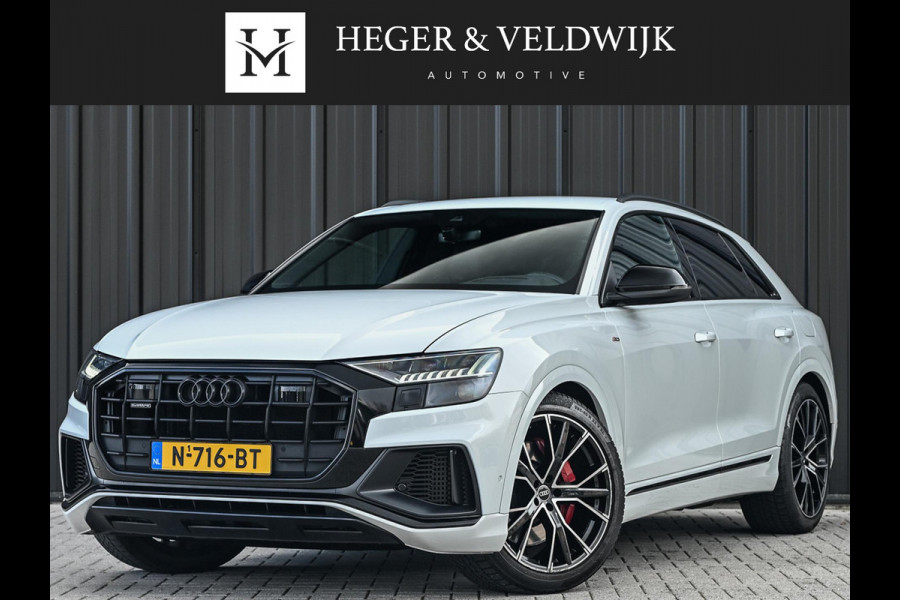 Audi Q8 55 TFSI e quattro Pro Line | S-Seats | B&O Sound | Head-Up | Night vision | Luchtvering | Adaptive cruise  | Camera | Keyless | Ambiance interieur |