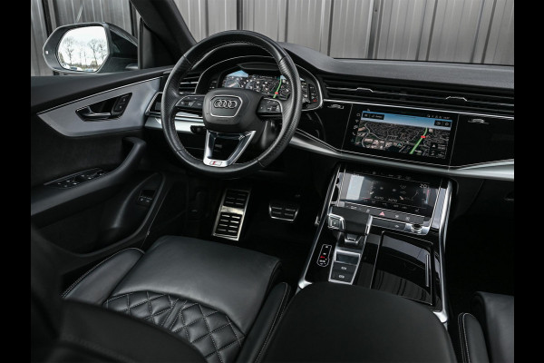 Audi Q8 55 TFSI e quattro Pro Line | S-Seats | B&O Sound | Head-Up | Night vision | Luchtvering | Adaptive cruise  | Camera | Keyless | Ambiance interieur |